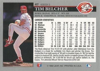 Tim Belcher  baseball card collectible - Main Image 2