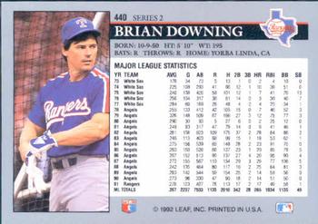 Brian Downing  baseball card collectible - Main Image 2