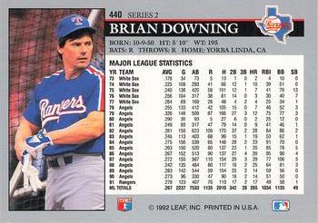 Brian Downing  baseball card collectible - Main Image 2