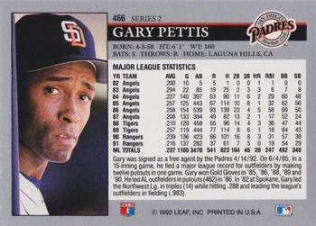 Gary Pettis  baseball card collectible - Main Image 2