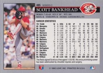Scott Bankhead  baseball card collectible - Main Image 2