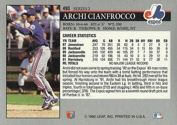 Archi Cianfrocco  baseball card collectible - Main Image 2