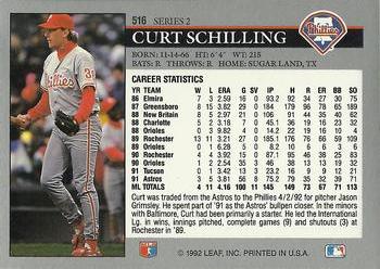 Curt Schilling  baseball card collectible - Main Image 2