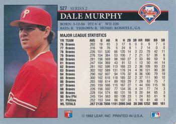 Dale Murphy  baseball card collectible - Main Image 2