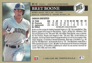 Bret Boone  baseball card collectible - Main Image 2