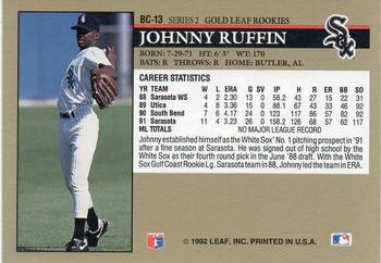 Johnny Ruffin  baseball card collectible - Main Image 2