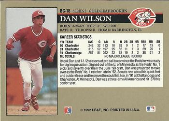 Dan Wilson  baseball card collectible - Main Image 2