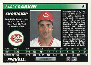 Barry Larkin  baseball card collectible - Main Image 2