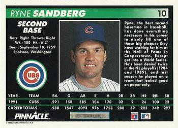 Ryne Sandberg  baseball card collectible - Main Image 2