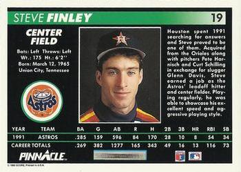 Steve Finley  baseball card collectible - Main Image 2