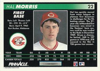 Hal Morris  baseball card collectible - Main Image 2