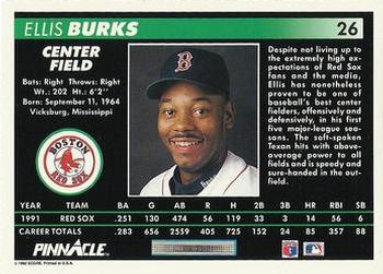 Ellis Burks  baseball card collectible - Main Image 2