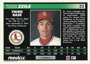 Todd Zeile  baseball card collectible - Main Image 2
