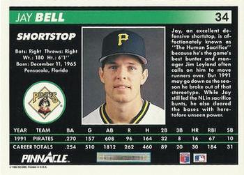Jay Bell  baseball card collectible - Main Image 2