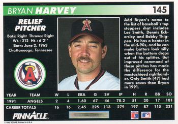 Bryan Harvey  baseball card collectible - Main Image 2
