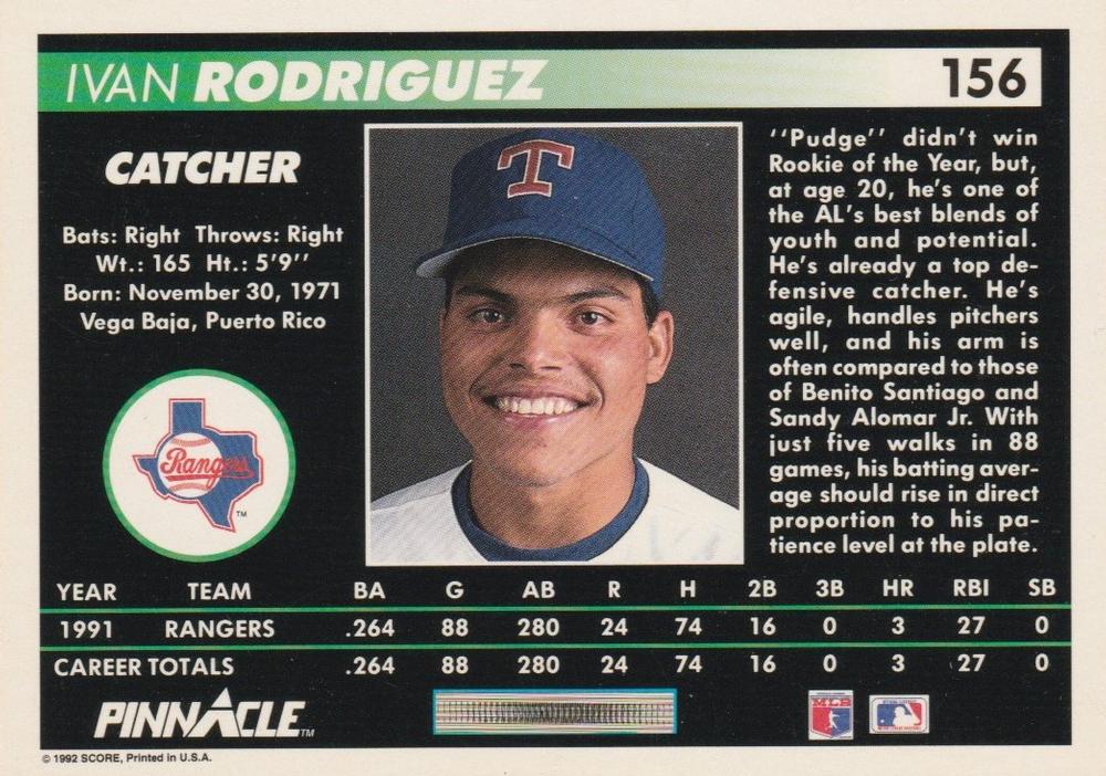 Ivan Rodriguez  baseball card collectible - Main Image 2