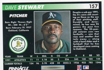 Dave Stewart  baseball card collectible - Main Image 2