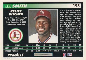 Lee Smith  baseball card collectible - Main Image 2
