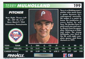 Terry Mulholland  baseball card collectible - Main Image 2