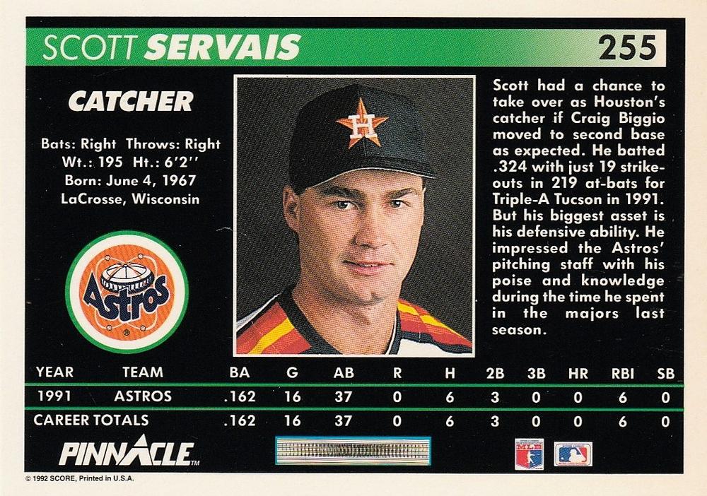 Scott Servais  baseball card collectible - Main Image 2