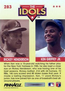 Ken Griffey Jr. / Rickey Henderson  baseball card collectible - Main Image 2