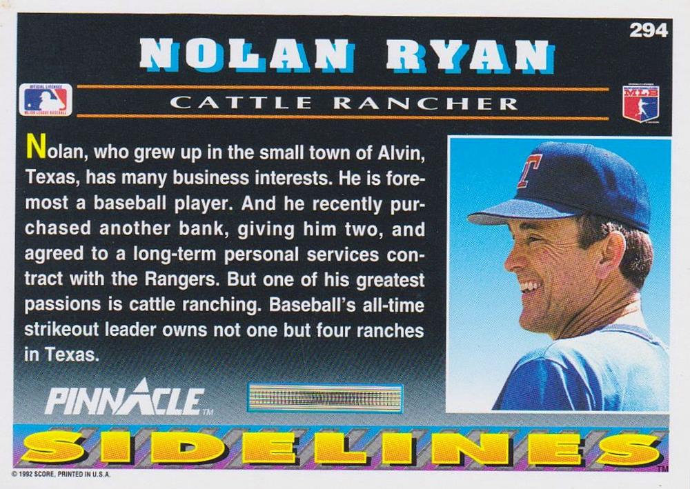 Nolan Ryan  baseball card collectible - Main Image 2
