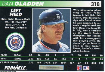 Dan Gladden  baseball card collectible - Main Image 2