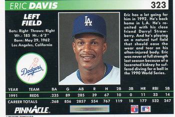 Eric Davis  baseball card collectible - Main Image 2