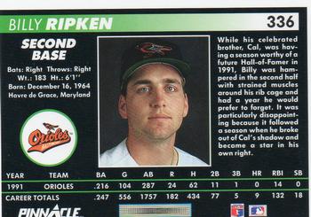 Billy Ripken  baseball card collectible - Main Image 2