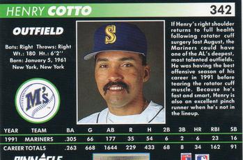 Henry Cotto  baseball card collectible - Main Image 2