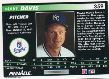 Mark Davis  baseball card collectible - Main Image 2