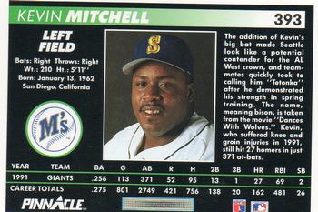 Kevin Mitchell  baseball card collectible - Main Image 2