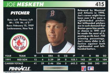 Joe Hesketh  baseball card collectible - Main Image 2