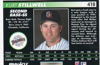 Kurt Stillwell  baseball card collectible - Main Image 2