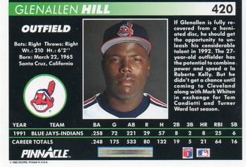 Glenallen Hill  baseball card collectible - Main Image 2