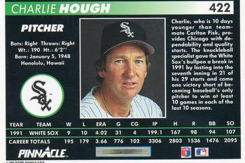 Charlie Hough  baseball card collectible - Main Image 2