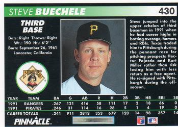 Steve Buechele  baseball card collectible - Main Image 2