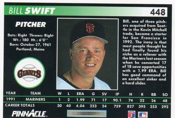Bill Swift  baseball card collectible - Main Image 2
