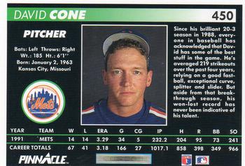 David Cone  baseball card collectible - Main Image 2