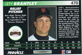 Jeff Brantley  baseball card collectible - Main Image 2