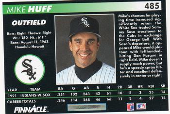 Mike Huff  baseball card collectible - Main Image 2