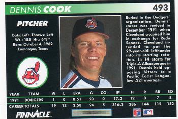Dennis Cook  baseball card collectible - Main Image 2