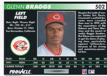 Glenn Braggs  baseball card collectible - Main Image 2