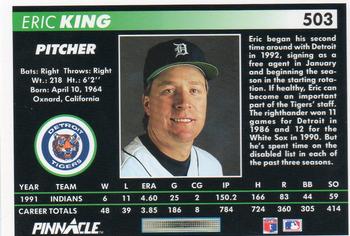 Eric King  baseball card collectible - Main Image 2