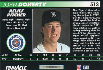 John Doherty  baseball card collectible - Main Image 2