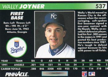 Wally Joyner  baseball card collectible - Main Image 2