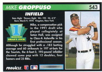 Mike Groppuso  baseball card collectible - Main Image 2