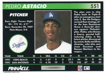 Pedro Astacio  baseball card collectible - Main Image 2
