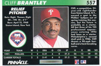 Cliff Brantley  baseball card collectible - Main Image 2