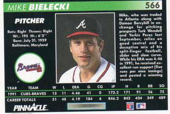Mike Bielecki  baseball card collectible - Main Image 2